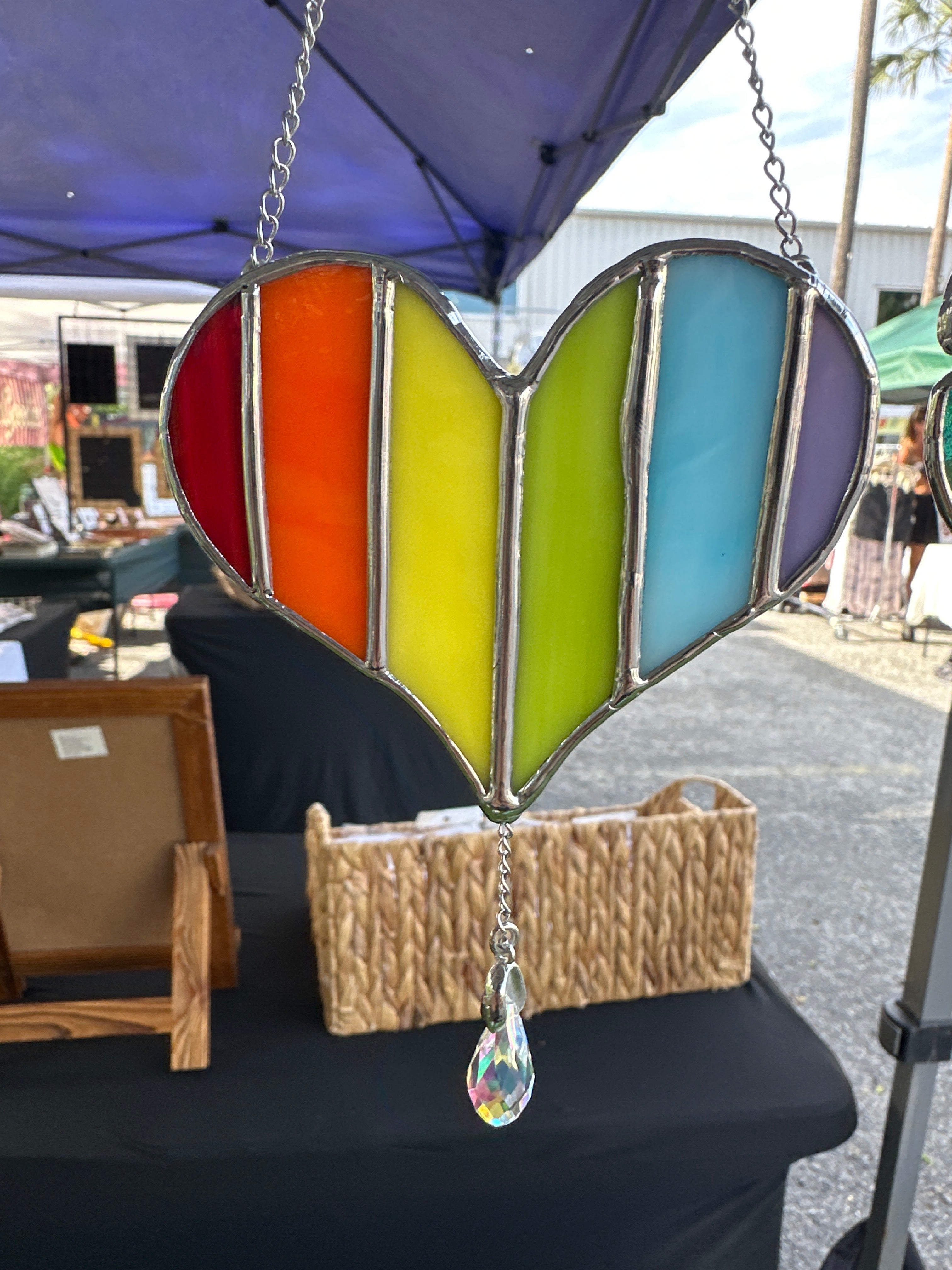 Rainbow heart