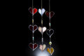 String of Hearts Suncatcher